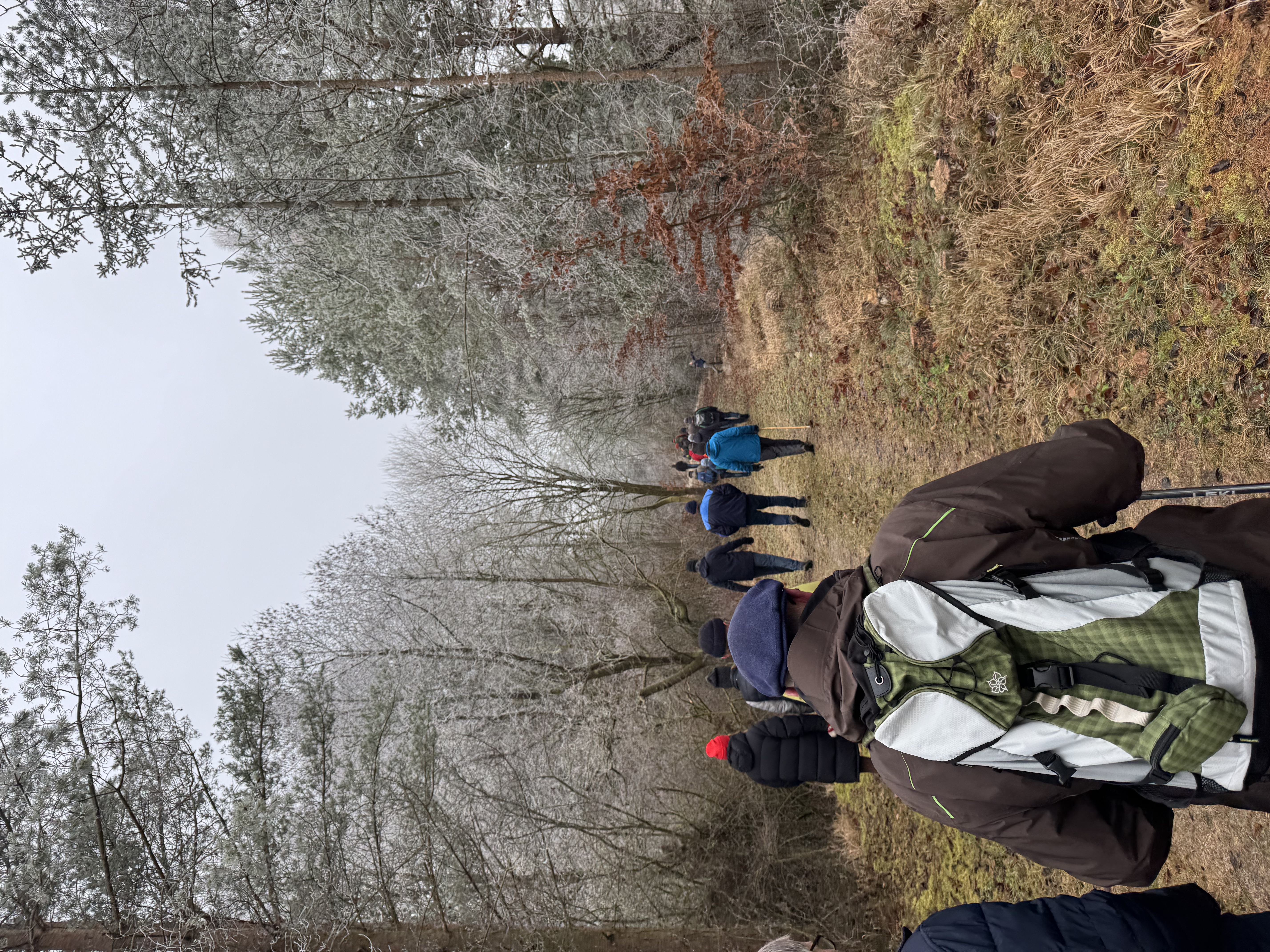 Bild vom Wandertag mit unserer Partnerwehr Heldra und Wendehausen 2025