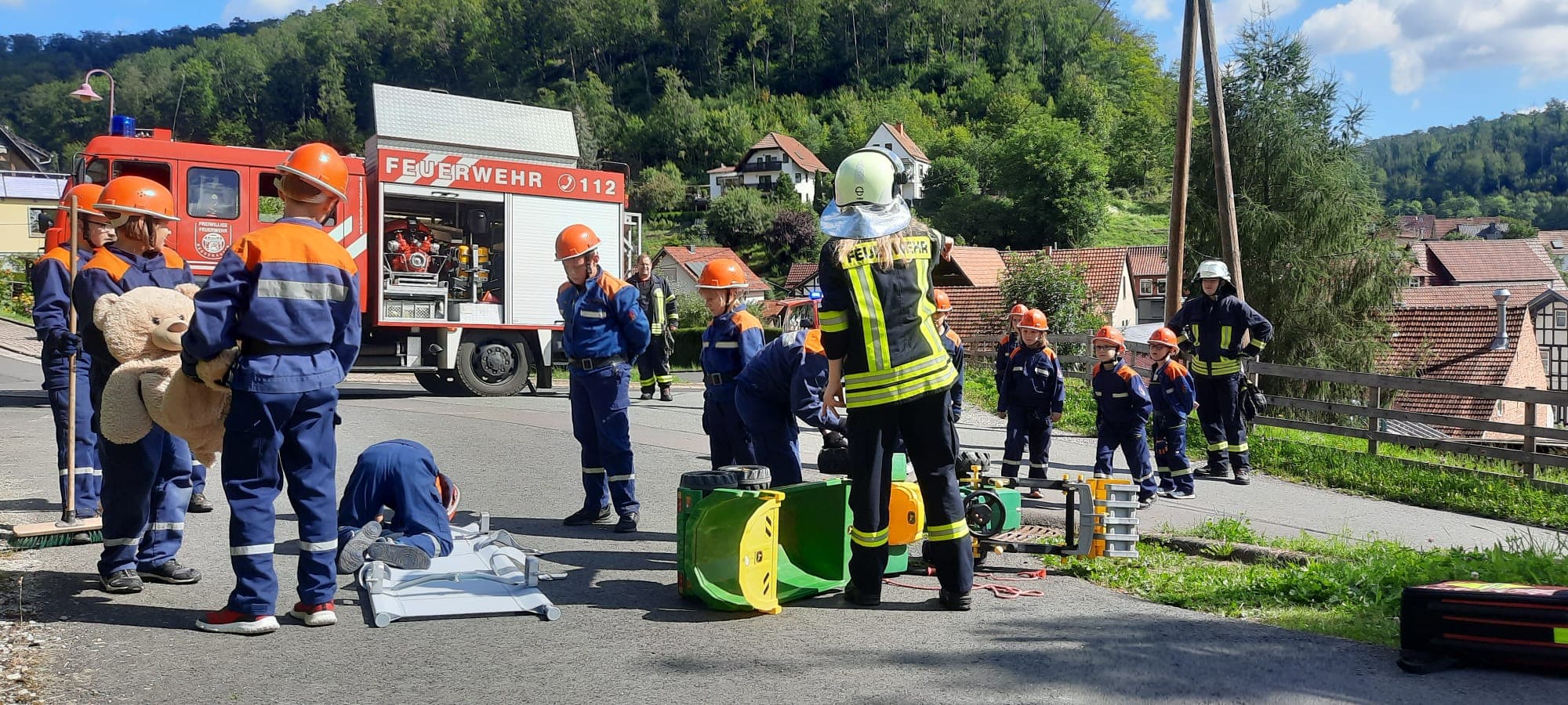 Bild vom 24h Tag der Jugendfeuerwehr 2024