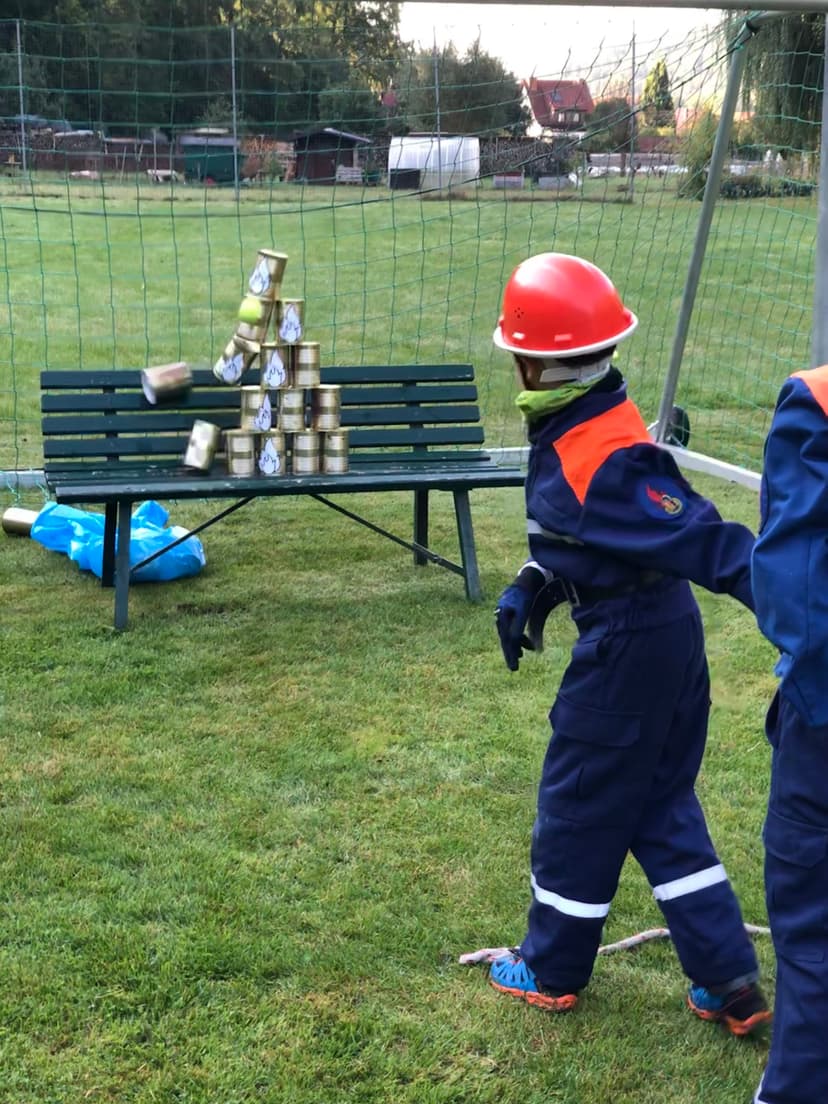 Bild von der 24 Stunden Übung der Jugendfeuerwehr 