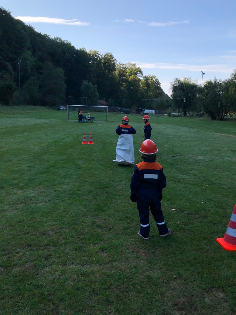 Bild von der 24 Stunden Übung der Jugendfeuerwehr 