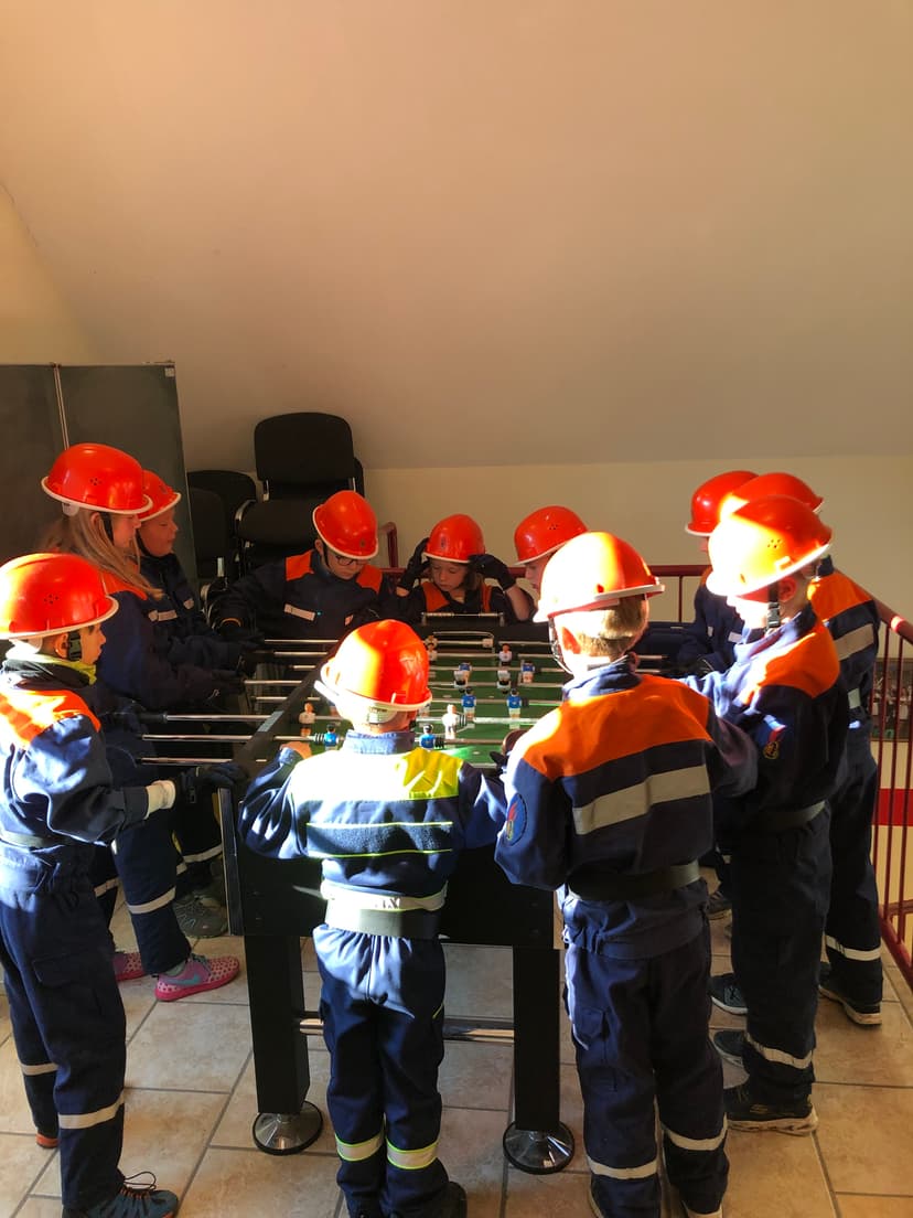 Bild von der 24 Stunden Übung der Jugendfeuerwehr 