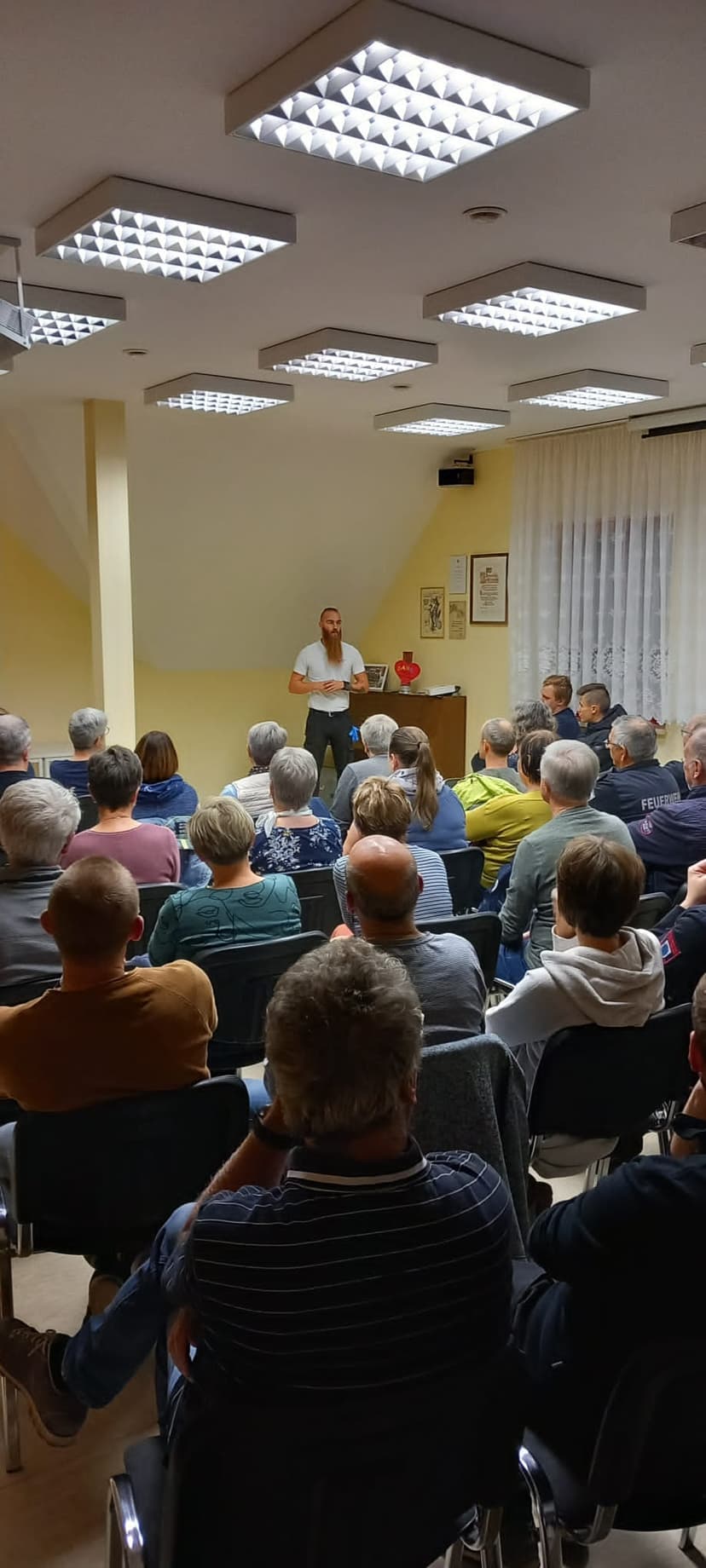 Bild von der AED Einweisung 2023