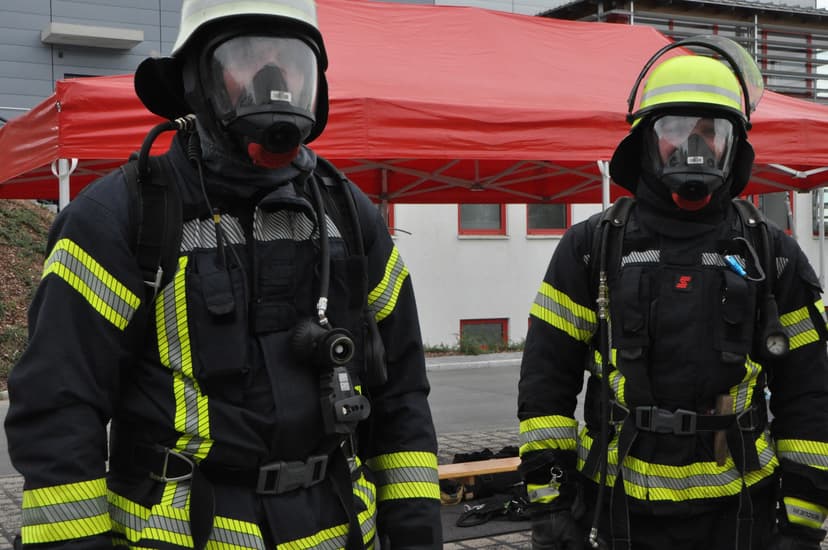Bild von der Ausbildung Brandsimulationsanlage 2024