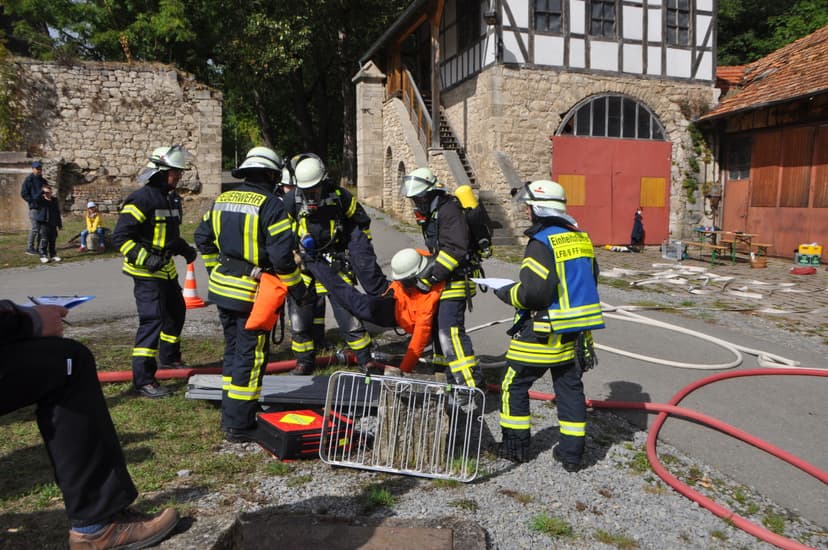 Bild vom Bereichsausscheid 2022 im Kloster Anrode