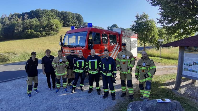 Bild von der Feuerwehr Grenztour 2022