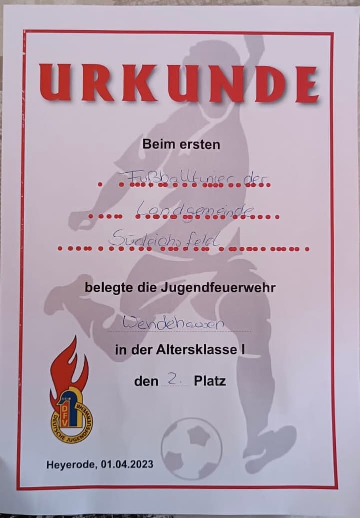 Bild vom Fußballturnier 2023 in Heyerode