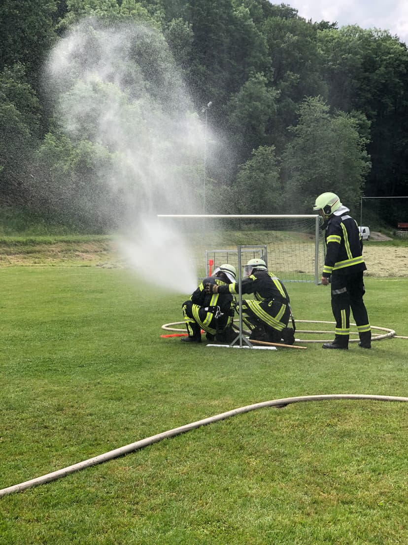 Bild vom Hohlstrahlrohrtraining 2022