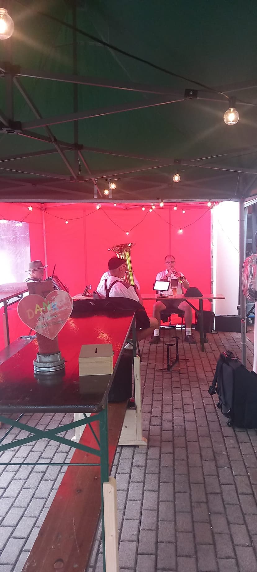 Bild von der Festwoche zu 100 Jahre Feuerwehr Wendehausen, Treffen Altersabteilung