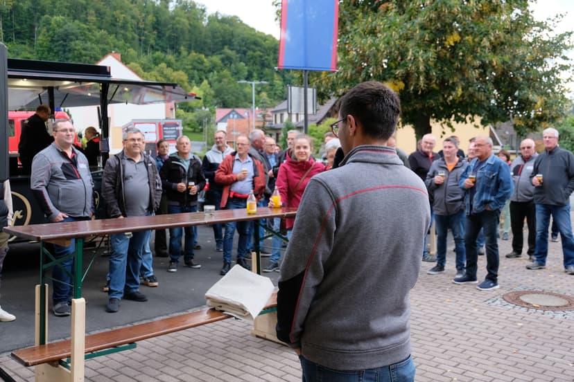 Bild von der Festwoche zu 100 Jahre Feuerwehr Wendehausen, Erste Hilfe Kurs