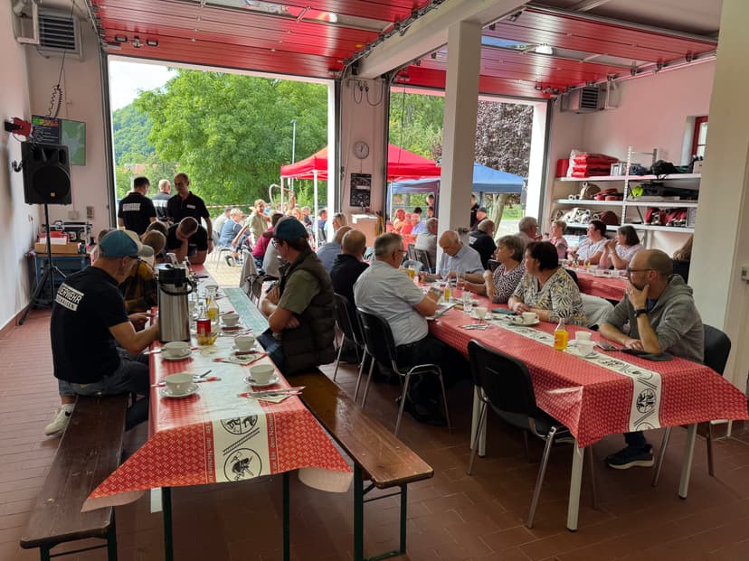 Bild von der Festwoche zu 100 Jahre Feuerwehr Wendehausen, Familienbrunch