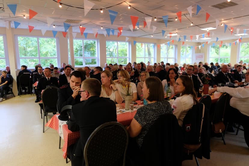 Bild von der Festwoche zu 100 Jahre Feuerwehr Wendehausen, Festkommers