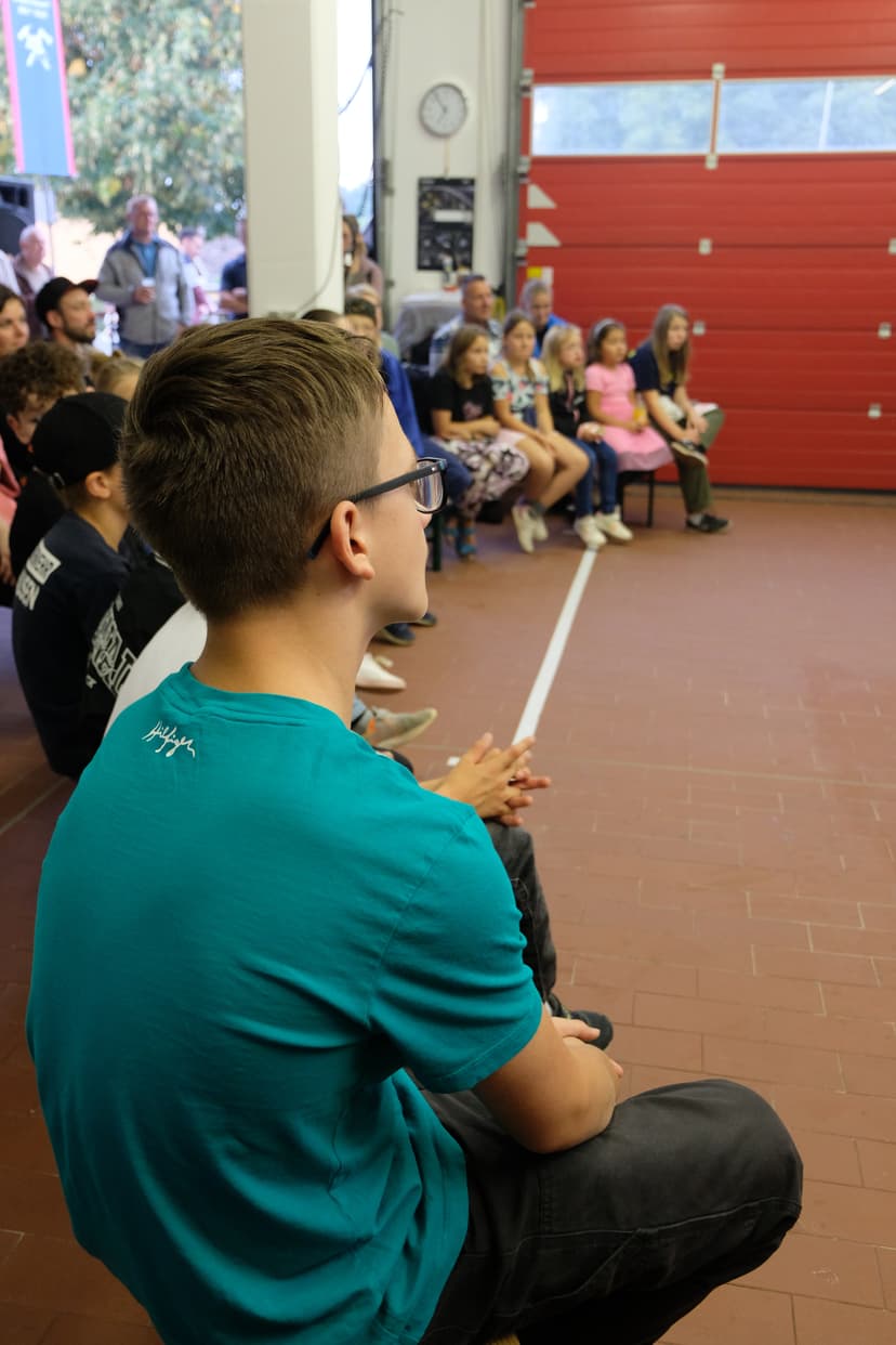 Bild von der Festwoche zu 100 Jahre Feuerwehr Wendehausen, Feuerlöschtag