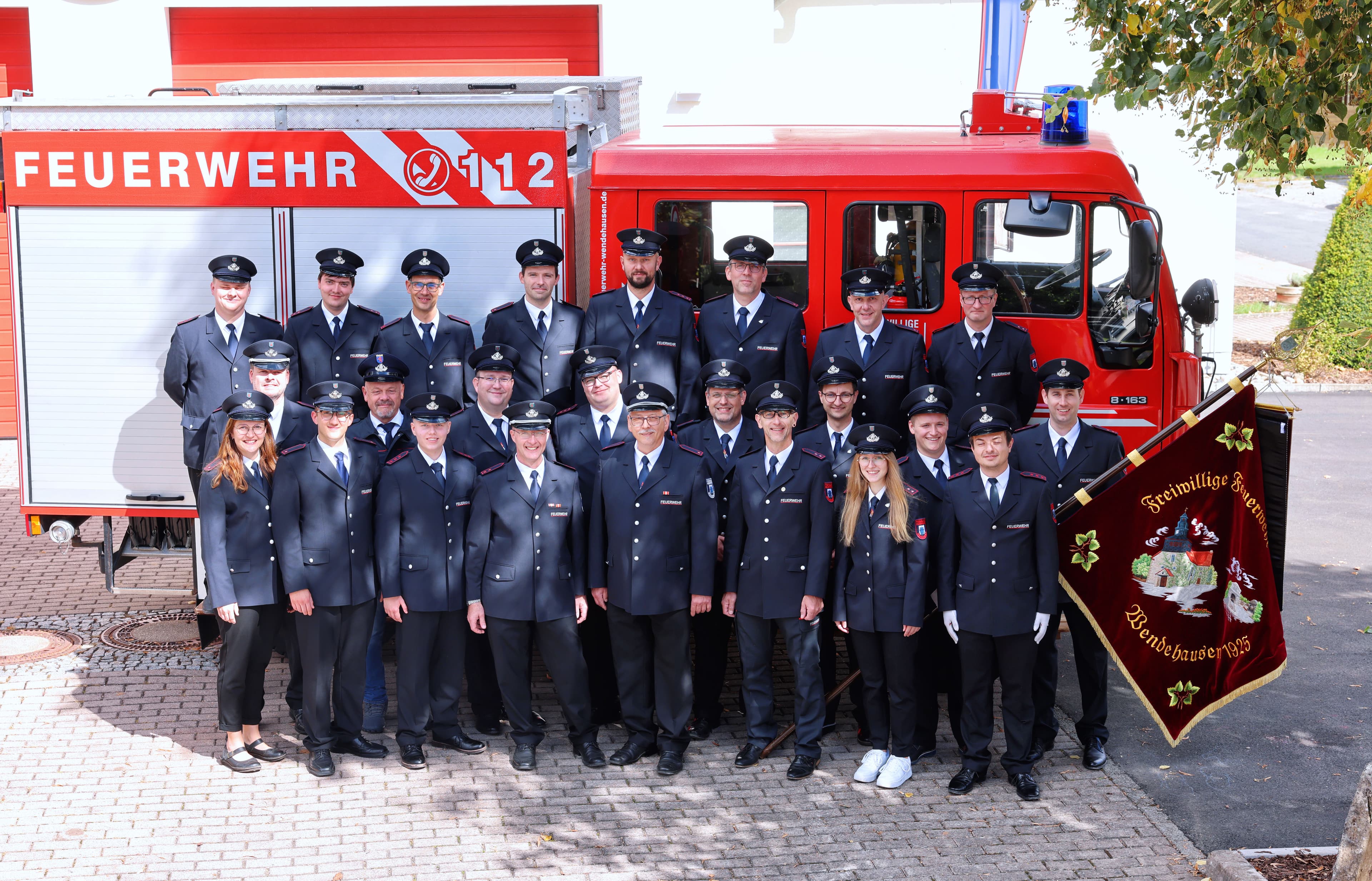 Bild von der Festwoche zu 100 Jahre Feuerwehr Wendehausen