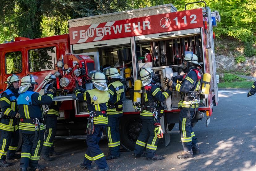 Bild von der Festwoche zu 100 Jahre Feuerwehr Wendehausen, Kreisausscheid