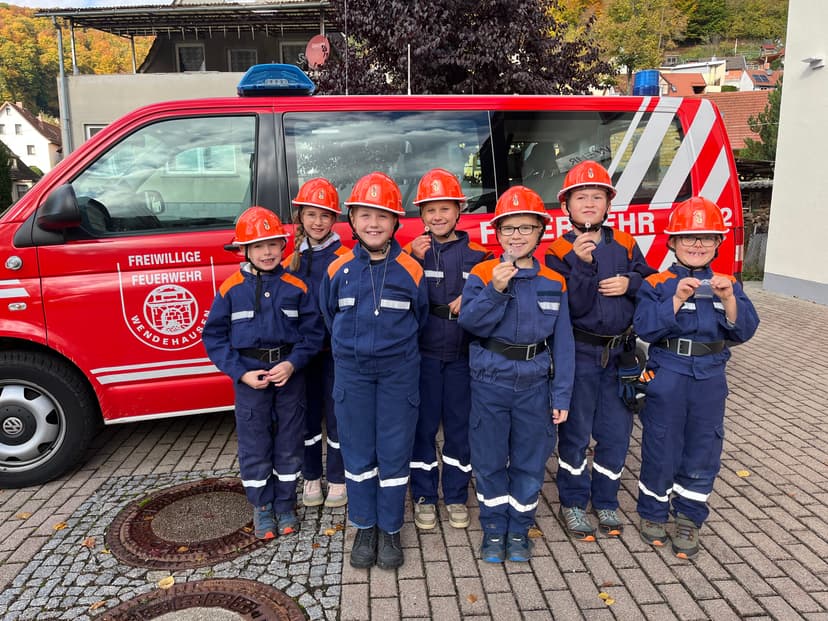 Bild vom Prüfungstag der Jugendfeuerwehren für das Leistungsabzeichen und die Jugendflamme