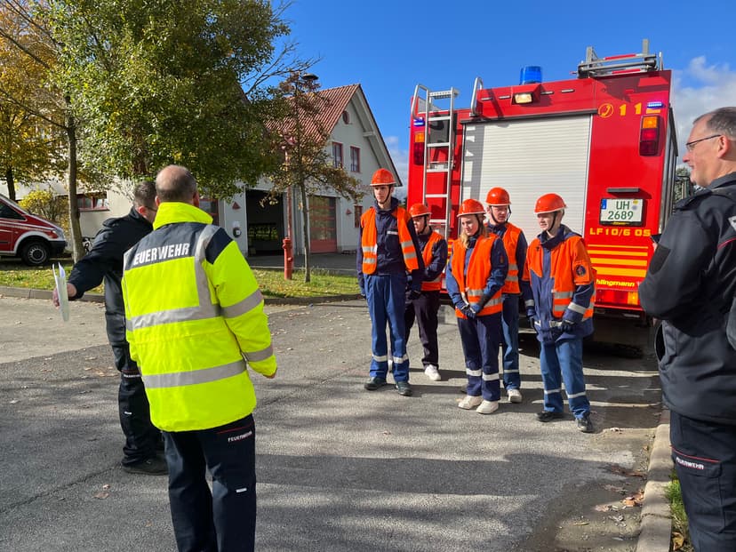 Bild vom Prüfungstag der Jugendfeuerwehren für das Leistungsabzeichen und die Jugendflamme
