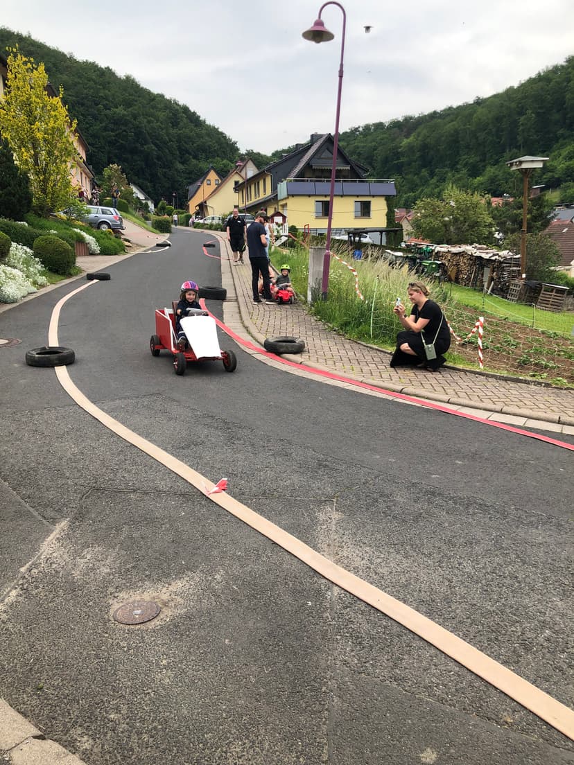 Bild vom Seifenkistenrennen 2021