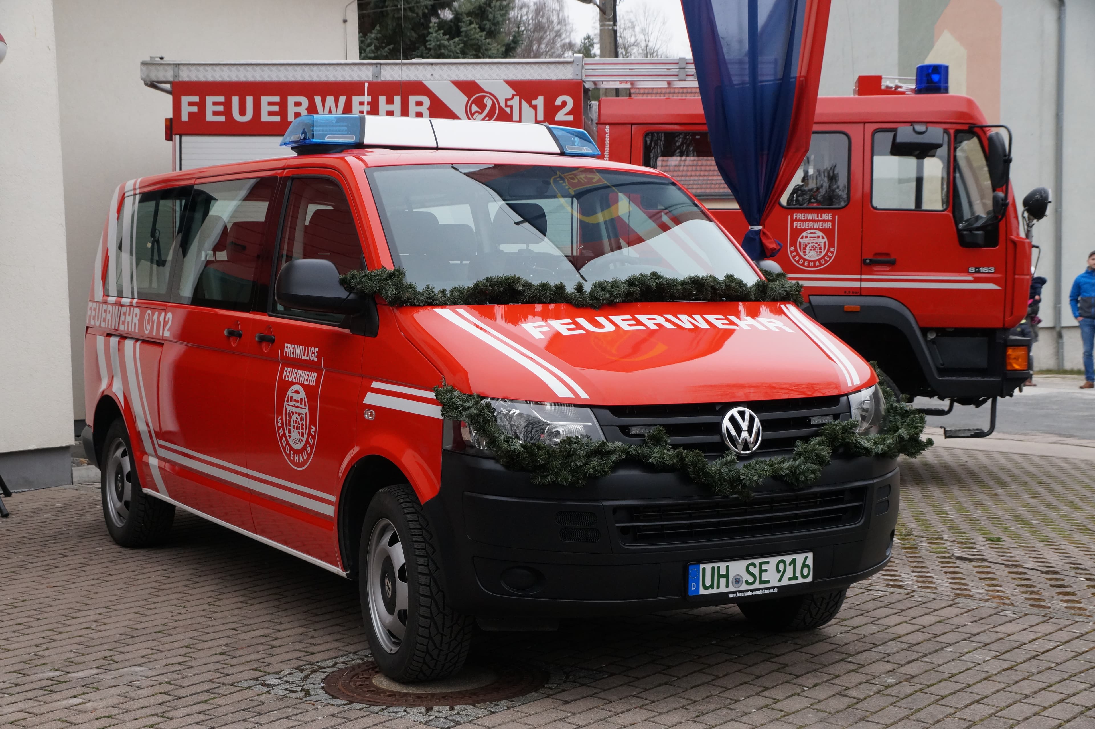 Bild vom Mannschaftstransportwagen (MTW)