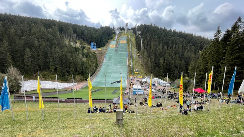 Bild vom Treppenlauf in Oberhof 2024