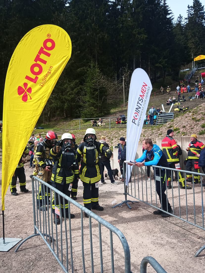Bild vom Treppenlauf in Oberhof 2024