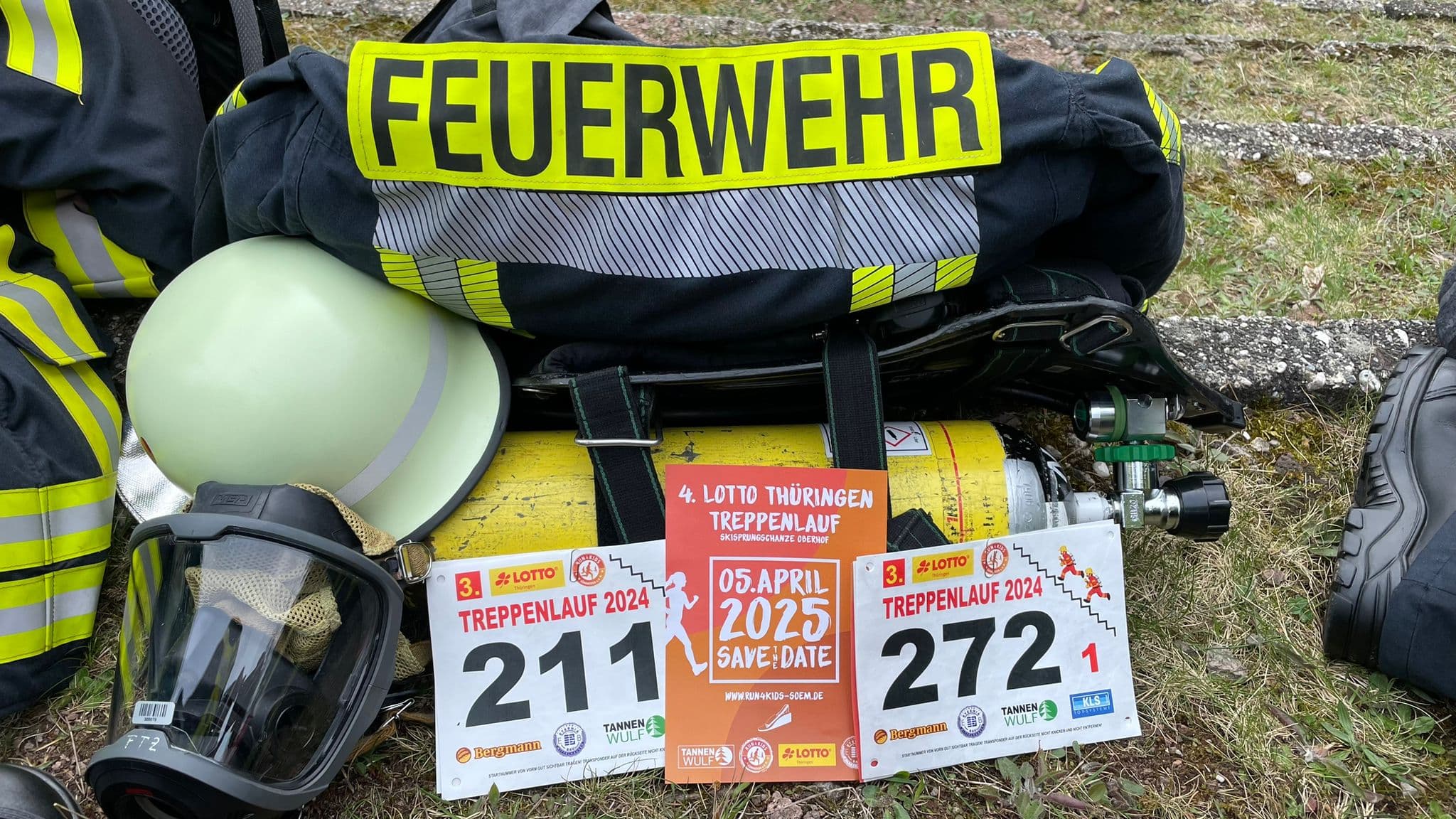 Bild vom Treppenlauf in Oberhof 2024