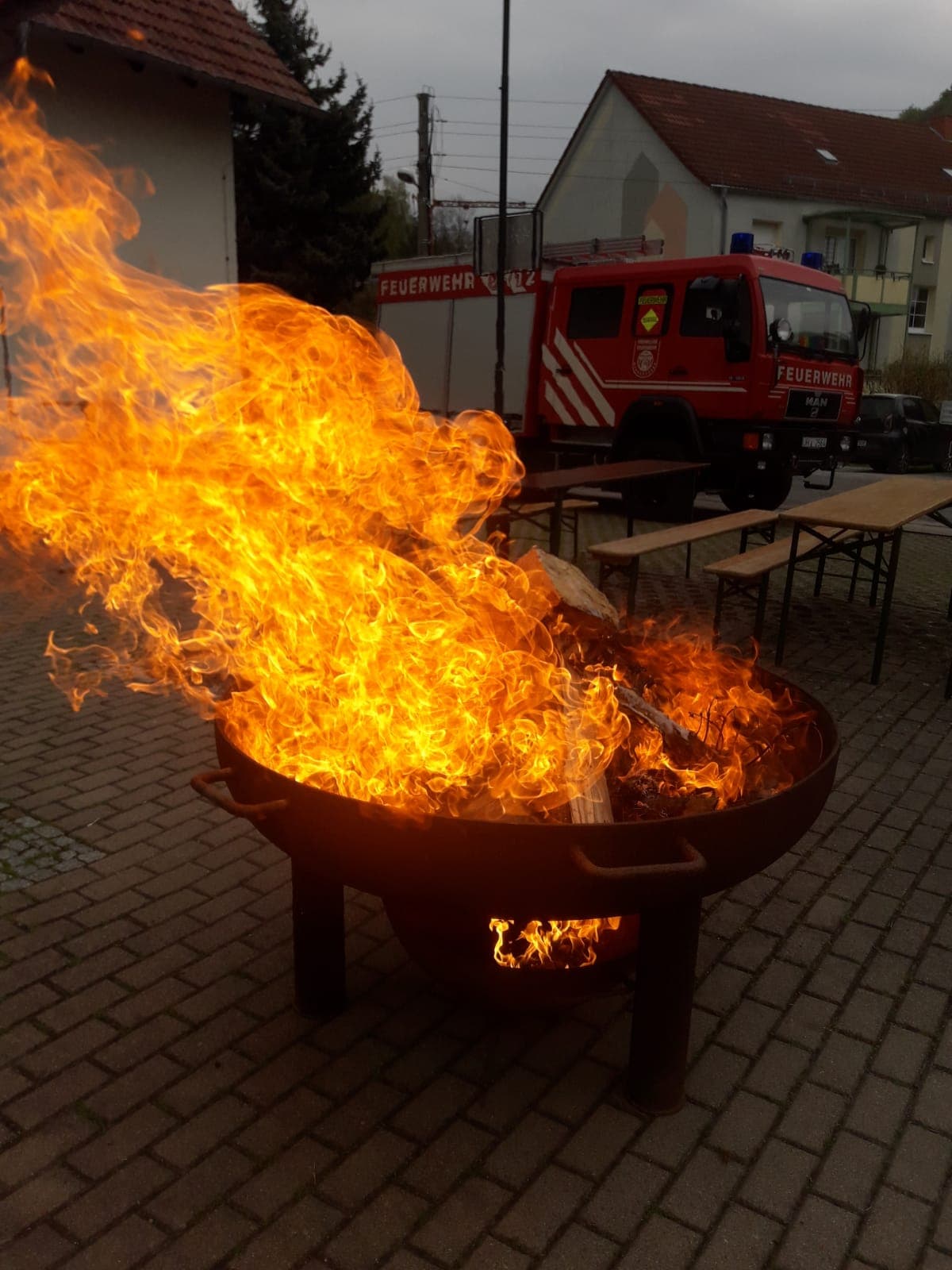 Bild vom Walpurgisfeuer 2022