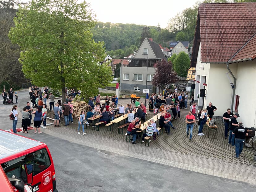 Bild vom Walpurgisfeuer 2024