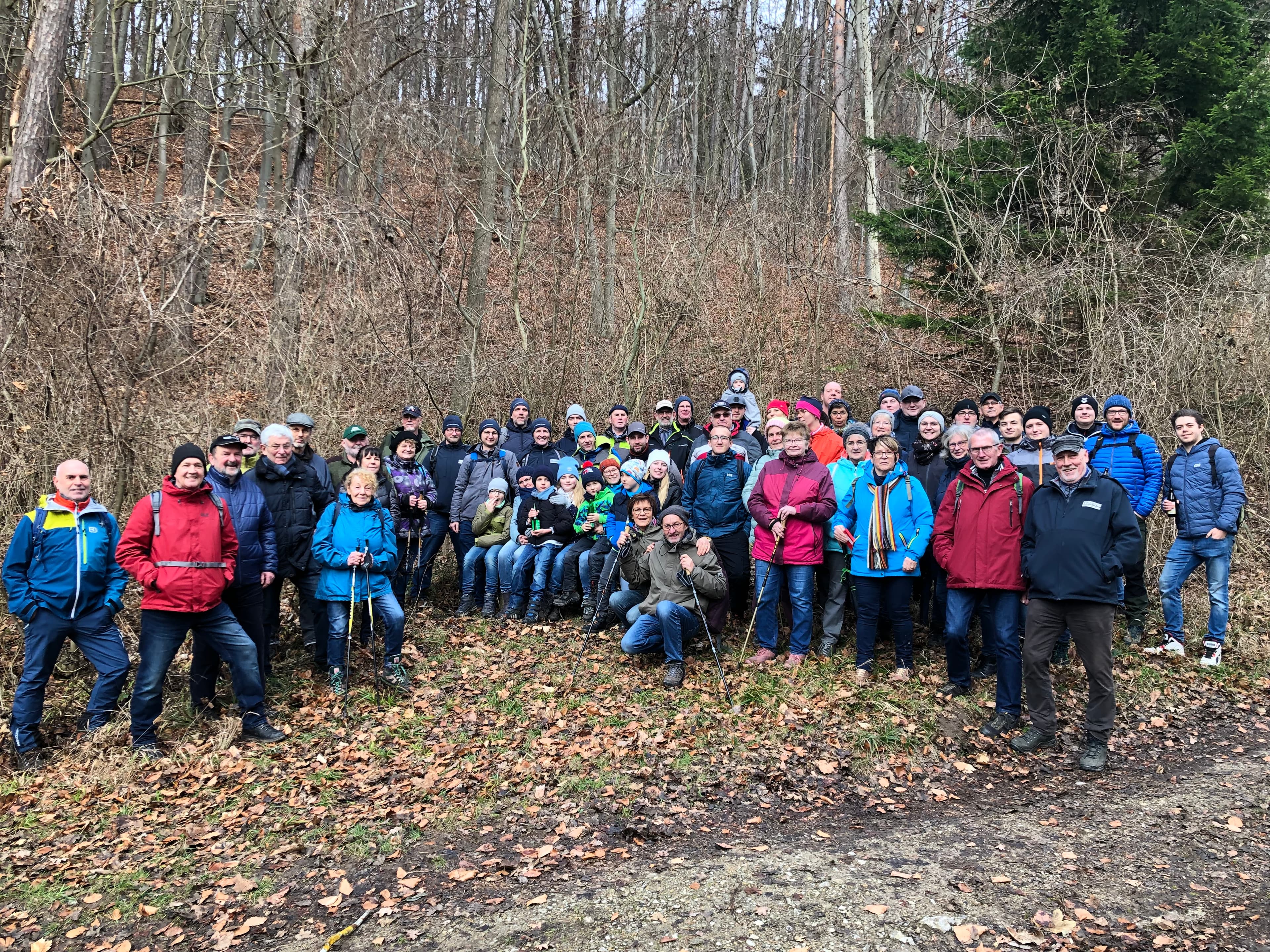 Bild von der Wandertag mit der Feuerwehr Heldra 2022