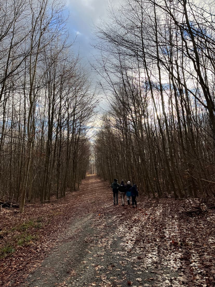 Bild von der Wanderung mit Heldra 2023