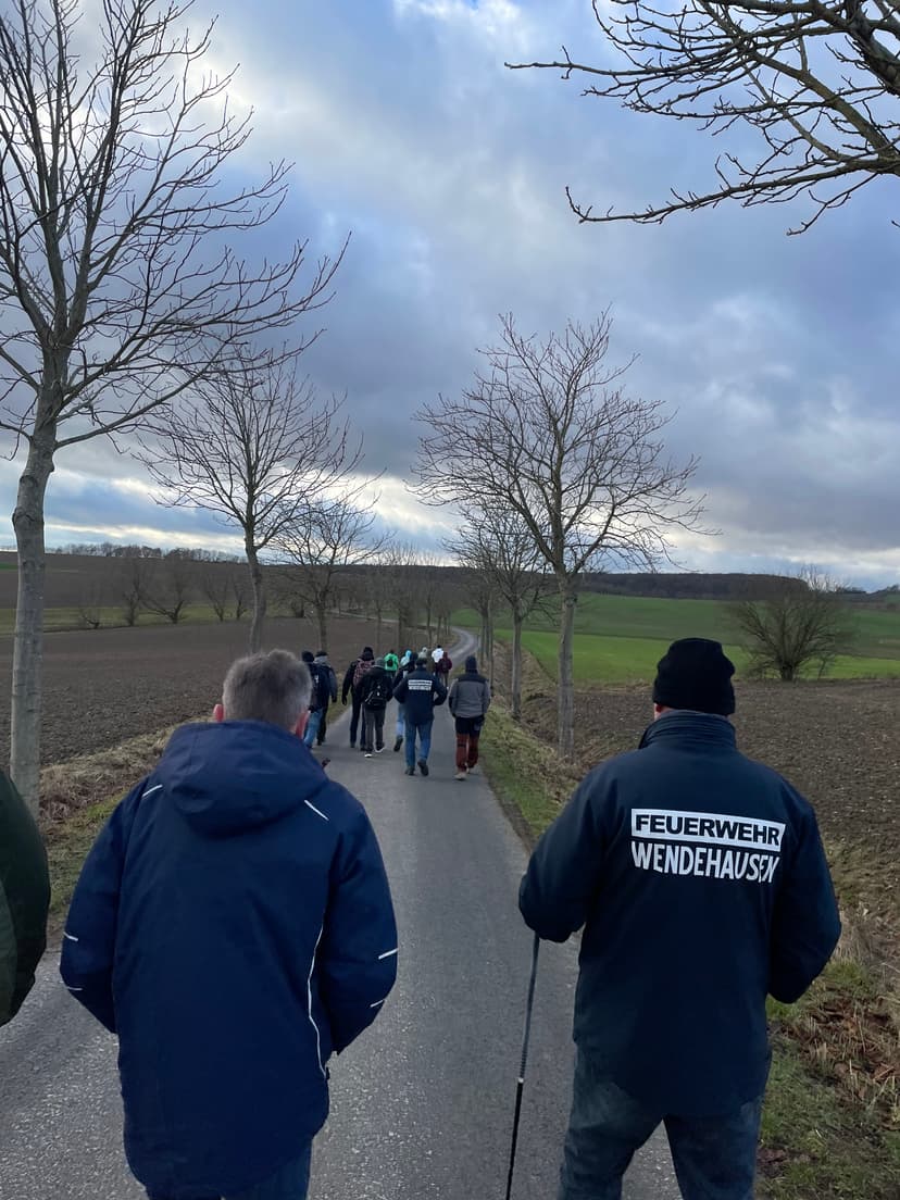 Bild von der Wanderung mit Heldra 2023