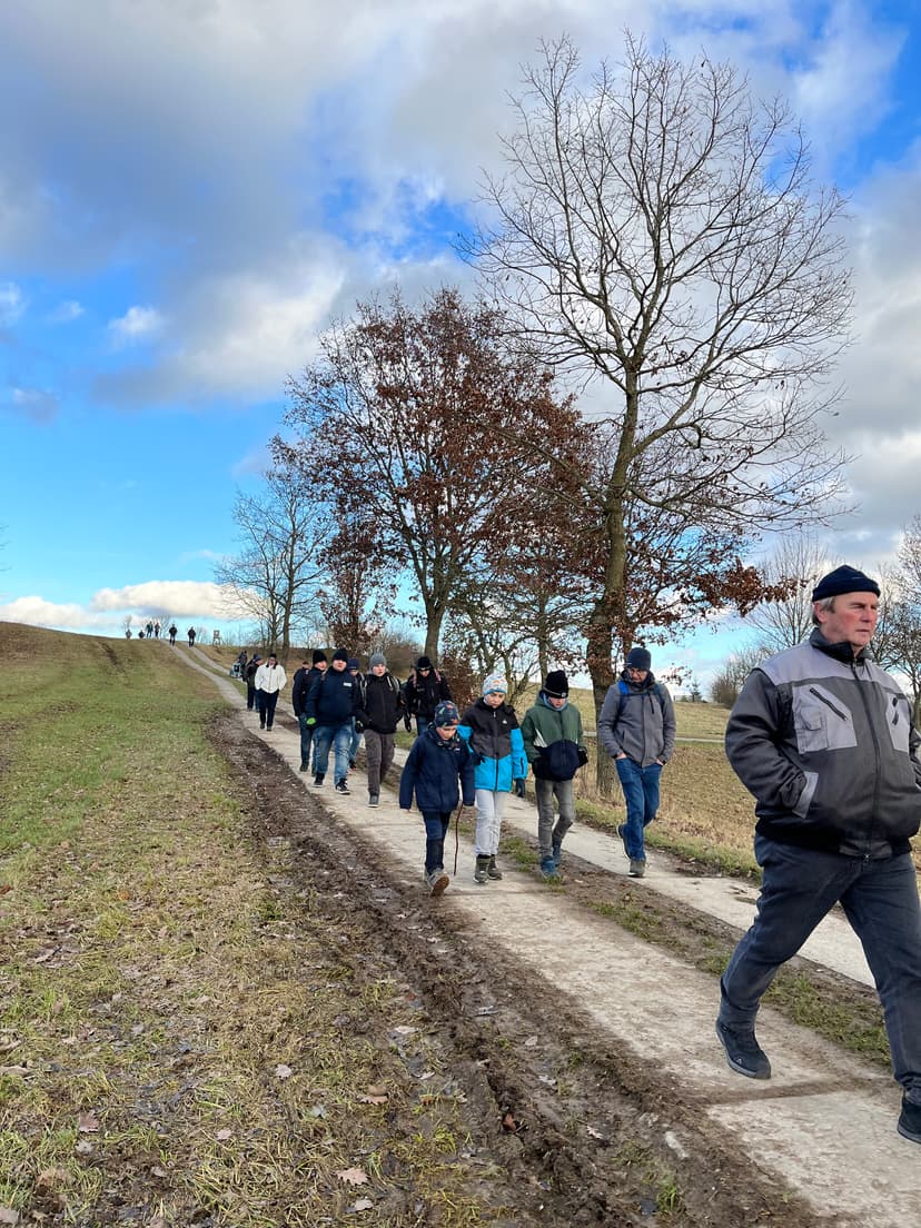 Bild von der Wanderung mit Heldra 2023