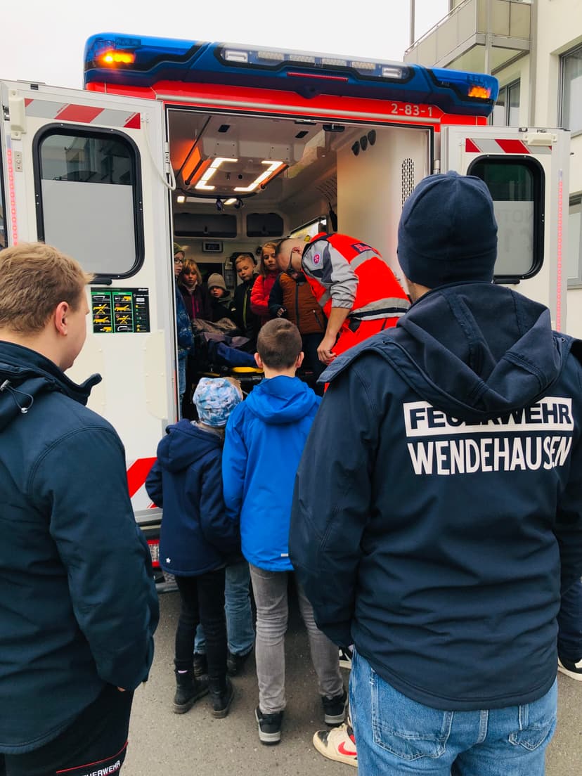 Bild von der Weihnachtsfeier der Jugendfeuerwehr 2024