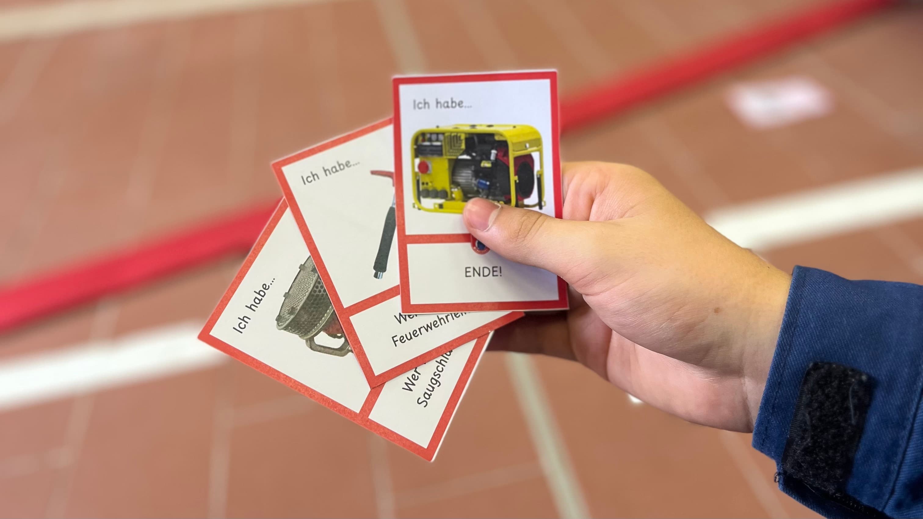 Karten von dem Spiel "Ich habe..., wer hat...?"